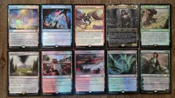 MTG Magic the Gathering Collection Lot 100 Rares/Mythics w/ 10 Foils NM #121 - Image 1