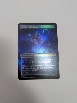 MTG - Hallowed Fountain (Borderless Foil) - Lorwyn Eclipsed NM/M Condition - Image 4