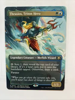 Thrasios, Triton Hero (Borderless) Special Guests Regular - Image 1
