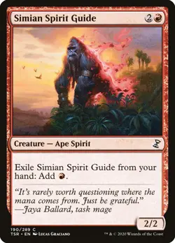 MTG Simian Spirit Guide ** Time Spiral Remastered ** English (NM) - Image 1