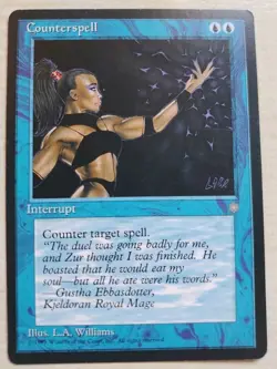 MTG Magic The Gathering Counterspell Ice Age Regular - Image 1