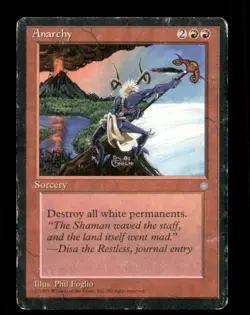 Anarchy LP Light Play Ice Age MTG [9633] - Image 1