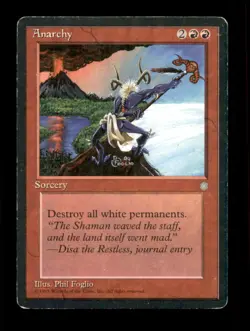 Anarchy LP Light Play Ice Age MTG [9626] - Image 1