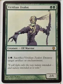 Viridian Zealot - Darksteel - Magic the Gathering MTG Nice! - Image 1