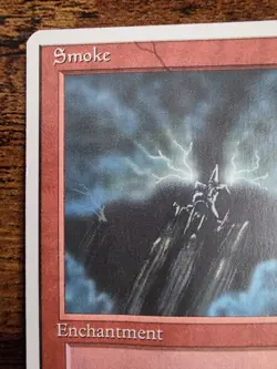 MTG Smoke 4th Edition ⭐Unplayed SLIGHT WARP MOISTURE D ⭐12 HQ PICS ⭐1995 Magic - Image 3