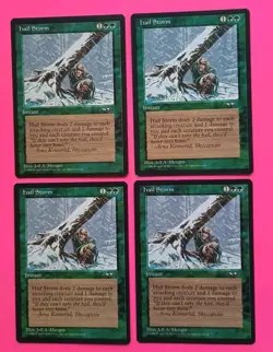 Magic the Gathering MTG Alliances HAIL STORM X 4 LP/EX U 1996 NICE!! - Image 1
