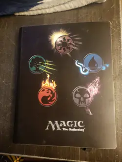 Ultra PRO: 9-Pocket PRO-Binder - Mana Symbols Magic the Gathering - Image 1
