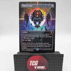 Mana Crypt - Foil - Borderless Near Mint, English Special Guest MTG Magic - Image 1