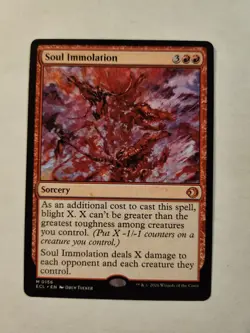 Soul Immolation 156 - Regular - MTG: Lorwyn Eclipsed - Image 1