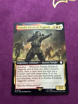 Paladin Elizabeth Taggerdy - Extended Art PIP NM MTG - Image 4