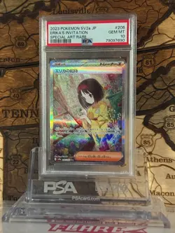 Erika's Invitation 206/165 Sv2a: Pokemon Card 151 Holo (Japanese) PSA 10 - Image 2