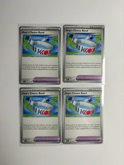 4x Hop's Choice Band 148/159 - Journey Together - Pokemon TCG - Playset - Image 1