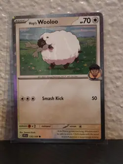 Set Of 2 Hop's Woolo And Dubwool Pokemon Cards NM - Image 2