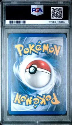 2005 POKEMON EX UNSEEN FORCES #61 LARVITAR-REVERSE FOIL PSA 9 - Image 2