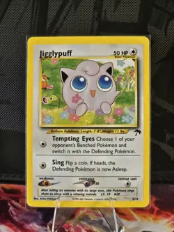 Jigglypuff Southern Island Promo Set 08/18 English Pokemon TCG - Image 1