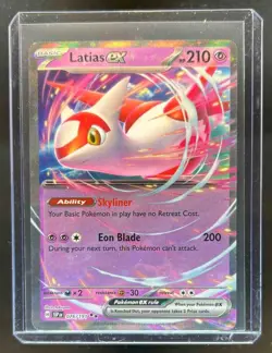 2024 Pokemon SV Surging Sparks SSP EN Latias Ex #076/191 - Image 1