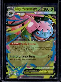 2025 Pokemon ME Black Star Promos MEP EN Mega Venusaur ex #013 - Image 1