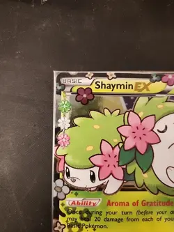 Shaymin EX XY148 XY Holo Pokemon TCG New Sealed Black Star Promo - Image 2
