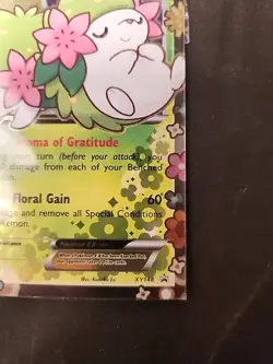 Shaymin EX XY148 XY Holo Pokemon TCG New Sealed Black Star Promo - Image 4