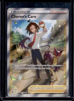 2023 Pokemon SWSH Crown Zenith Cheren's Care Galarian Gallery #GG58/GG70 - Image 1