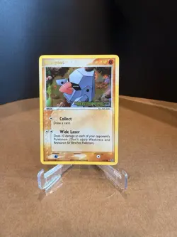 Pokemon TCG Nosepass 17/106 Rare Reverse Holo Card EX Emerald - Image 1