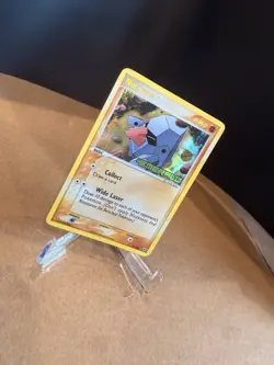 Pokemon TCG Nosepass 17/106 Rare Reverse Holo Card EX Emerald - Image 2