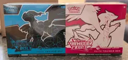 Pokemon Center Black Bolt & White Flare Elite Trainer Box ETB Set New Sealed - Image 1