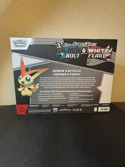Victini Illustration Collection Box Black Bolt White Flare Pokemon TGC, Sealed - Image 2