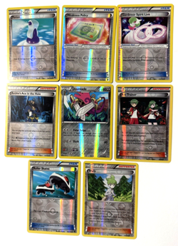 Pokemon TCG Reverse Holo Trainer Card Lot - Various Sets - 8 Cards - Image 1