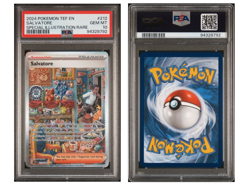 2024 Pokemon Salvatore #212 - PSA 10 GEM MINT - Temporal Forces SIR - Image 1
