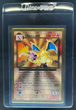 2021 Pokemon Celebrations Charizard Ultra Premium Collection Gold Metal #4 - Image 1