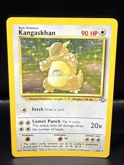 Pokemon TCG Kangaskhan Jungle 5/64 Holo Unlimited Holo Rare - Image 2