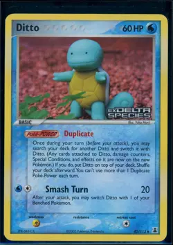 Pokemon DELTA SPECIES - #40/113 Ditto Squirtle - Reverse Holo - ENG - Near Mint - Image 1