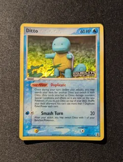 Pokemon DELTA SPECIES - #40/113 Ditto Squirtle - Reverse Holo - ENG - Near Mint - Image 3