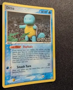 Pokemon DELTA SPECIES - #40/113 Ditto Squirtle - Reverse Holo - ENG - Near Mint - Image 5