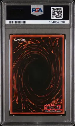 2002 YU-GI-OH! LOB-LEGEND OF BLUE EYES WHITE DRAGON 1ST ED FLOWER WOLF PSA 9 - Image 2