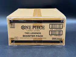 Auction #1 One Piece English OP-08 Two Legends Booster Pack Box Case Sealed - Image 3