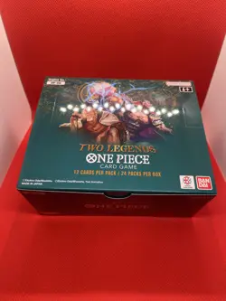 One Piece Two legends Booster Box OP-08 NO WRAP DIRECT FROM BANDAI! - Image 1