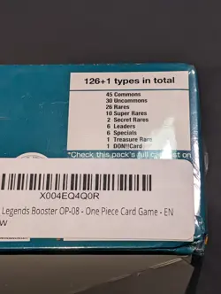 One Piece OP-08 Two Legends Booster Box ~ Sealed ~ English Version ~ 24 Packs! - Image 5