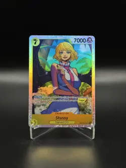 One Piece TCG OP13: Stussy OP13-110 SR - Image 1