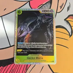 ONE PIECE TCG Gecko Moria SR Super Rare OP14-104 The Azure Sea's Seven English - Image 1