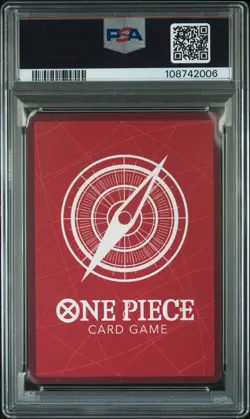 2024 ONE PIECE PROMOS #003 MONKEY D. LUFFY 2ND ANN TOURNAMENT-WINNER PSA 10 - Image 2