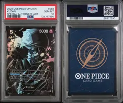 Kuzan SP Alternative Art Legacy of The Master One Piece PSA 10 Gem Mint - Image 3