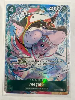 ONE PIECE Megalo (Alternate Art) - The Azure Sea's Seven (OP14) NM/M - Image 1