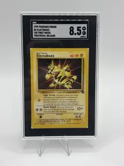 Electabuzz #2 Pokemon Movie Black Star Promo Card 1999 SGC Graded 8.5 - Image 4