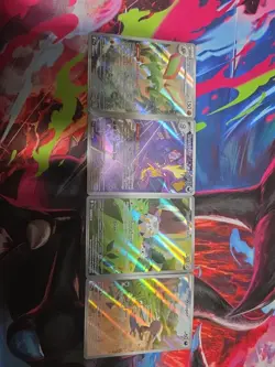 Pokemon TCG Phantasmal Flames Illustration Rare Card Lot Of 4 Cards - Image 1