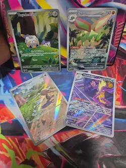 Pokemon TCG Phantasmal Flames Illustration Rare Card Lot Of 4 Cards - Image 5