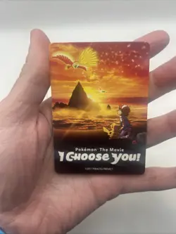 2017 Pikachu & Ash Pokemon the Movie I Choose You Promo Insert Card - Image 3