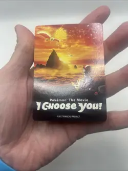 2017 Pikachu & Ash Pokemon the Movie I Choose You Promo Insert Card - Image 4