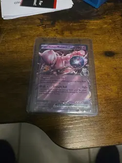 Pokemon TCG Team Rockets Mewtwo EX Double Rare Card 216 Near Mint Promo Card - Image 1